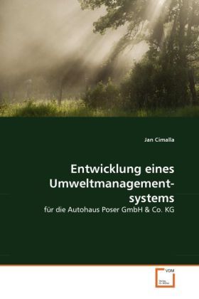 Produktbild: Cimalla, J: Entwicklung eines Umweltmanagementsystems