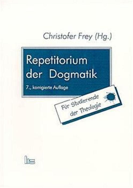 Produktbild: Repetitorium der Dogmatik