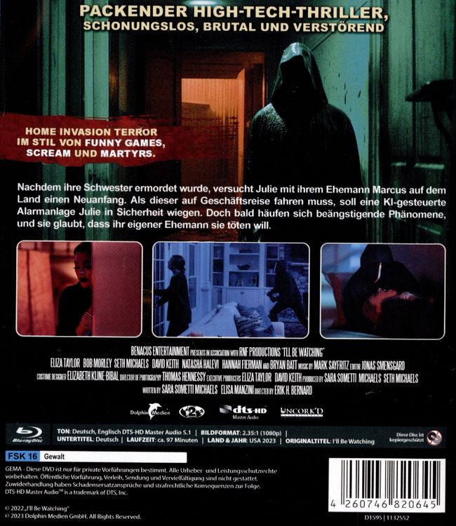 Produktbild: I'll Be Watching - Zuhause h&ouml;rt Dich niemand schreien