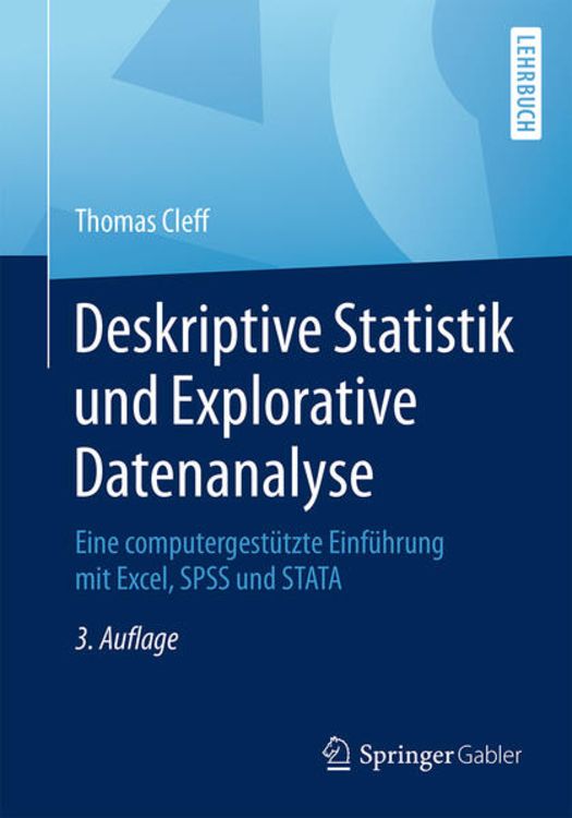 Produktbild: Deskriptive Statistik und Explorative Datenanalyse
