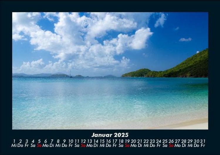 Produktbild: Die sch&ouml;nsten Meereslandschaften 2025 Fotokalender DIN A5