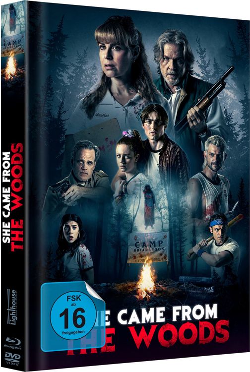 Produktbild: She came from the Woods - Uncut - Mediabook - Limited Edition (Blu-ray+DVD)