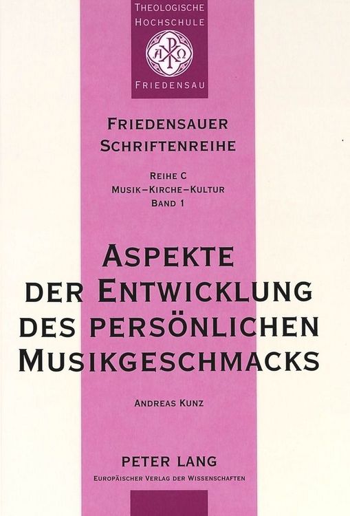 Produktbild: Aspekte der Entwicklung des pers&ouml;nlichen Musikgeschmacks