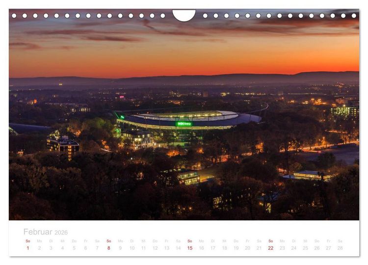 Produktbild: Hannover bei Nacht (Wandkalender 2026 DIN A4 quer), CALVENDO Monatskalender