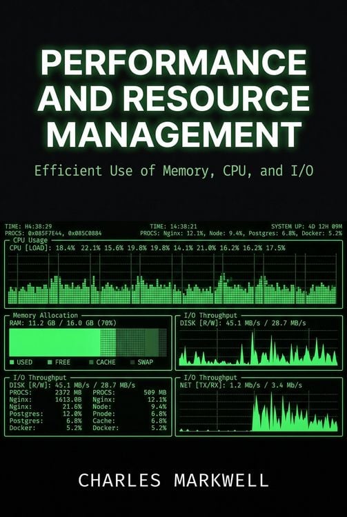 Produktbild: Performance and Resource Management: Efficient Use of Memory, CPU, and I/O