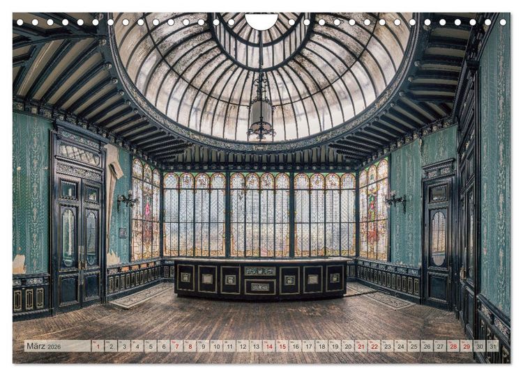 Produktbild: Lost Places - vergessene Sch&auml;tze (Wandkalender 2026 DIN A4 quer), CALVENDO Monatskalender