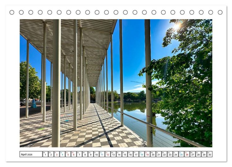 Produktbild: B&ouml;blingen und Sch&ouml;nbuch (Tischkalender 2026 DIN A5 quer), CALVENDO Monatskalender