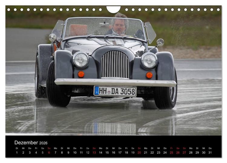 Produktbild: Morgan... der letzte seiner Art (Wandkalender 2026 DIN A4 quer), CALVENDO Monatskalender