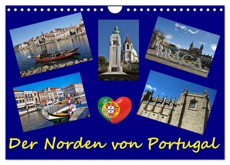 Produktbild: Der Norden von Portugal (Wandkalender 2026 DIN A4 quer), CALVENDO Monatskalender
