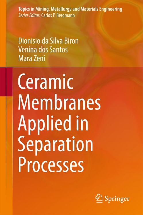 Produktbild: Ceramic Membranes Applied in Separation Processes