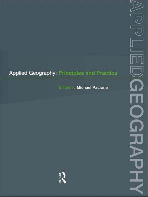 Produktbild: Applied Geography