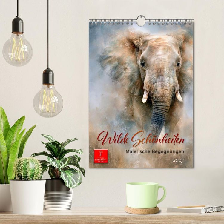 Produktbild: Wilde Sch&ouml;nheiten - Malerische Begegnungen (Wandkalender 2027 DIN A4 hoch), CALVENDO Monatskalender
