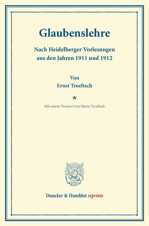 Produktbild: Glaubenslehre.