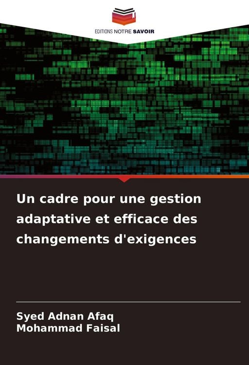 Produktbild: Un cadre pour une gestion adaptative et efficace des changements d'exigences