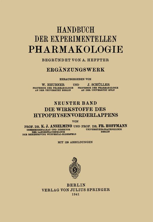 Produktbild: Die Wirkstoffe des Hypophysenvorderlappens