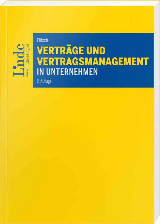 Produktbild: Vertr&auml;ge und Vertragsmanagement in Unternehmen