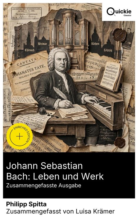 Produktbild: Johann Sebastian Bach: Leben und Werk (Zusammengefasste Ausgabe)