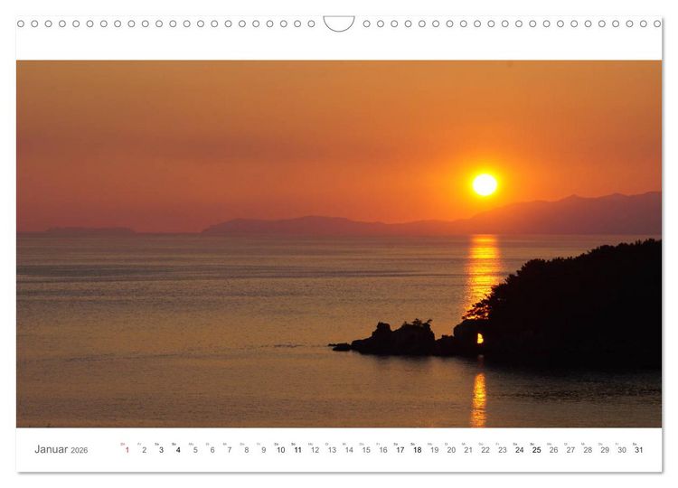 Produktbild: Kyushu - Japans vielf&auml;ltigste Insel (Wandkalender 2026 DIN A3 quer), CALVENDO Monatskalender