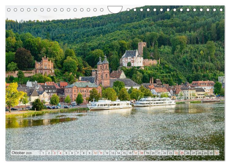 Produktbild: Miltenberg Impressionen (Wandkalender 2026 DIN A4 quer), CALVENDO Monatskalender