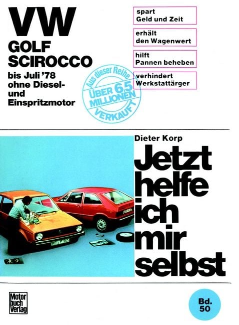 Produktbild: VW Golf/Scirocco ohne Diesel und Einspritzmotor bis 7/1976