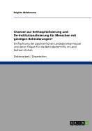 Produktbild: Chancen zur Enthospitalisierung und De-Institutionalisierung f&uuml;r Menschen mit geistigen Behinderungen?
