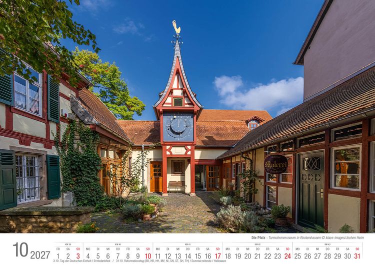 Produktbild: Die Pfalz 2027 Bildkalender A3 Spiralbindung