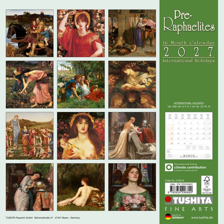 Produktbild: Pre-Raphaelites 2027