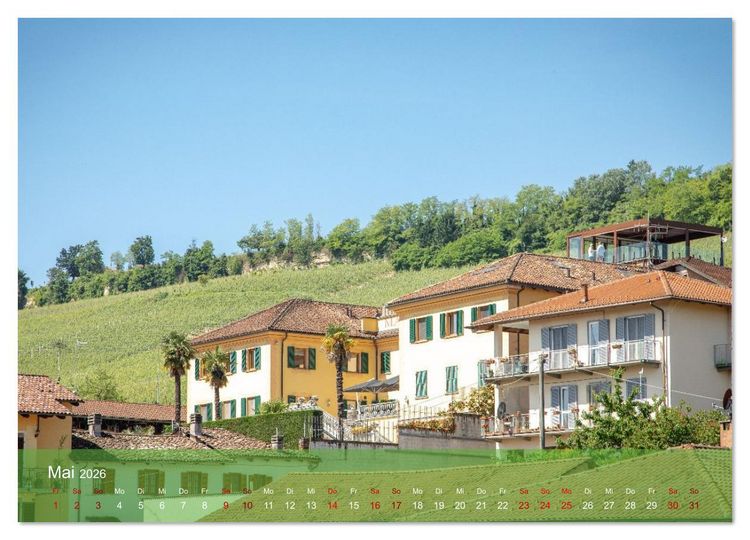 Produktbild: Barolo in den H&uuml;geln des Langhe (Wandkalender 2026 DIN A3 quer), CALVENDO Monatskalender