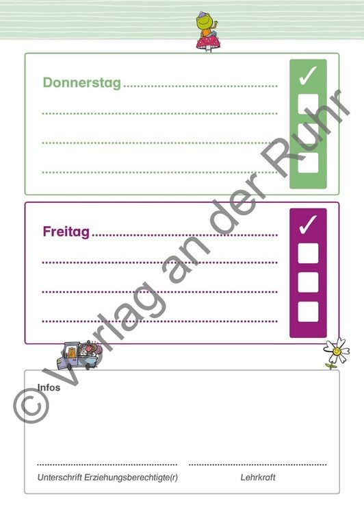 Produktbild: Meine Hausaufgaben - Ein Heft f&uuml;r die 1. Klasse