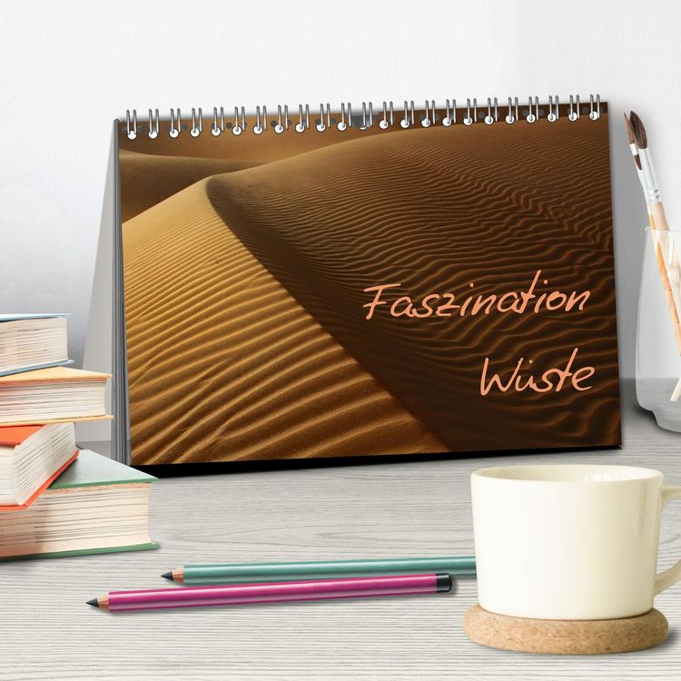 Produktbild: Faszination W&uuml;ste (Tischkalender 2026 DIN A5 quer), CALVENDO Monatskalender