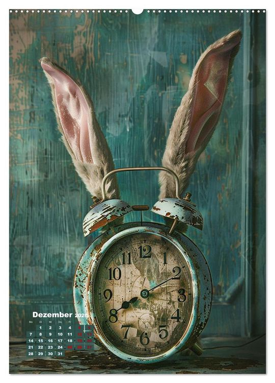 Produktbild: Surrealismus (hochwertiger Premium Wandkalender 2026 DIN A2 hoch), Kunstdruck in Hochglanz