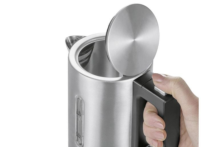 Produktbild: Severin WK 3647 Wasserkocher BPA-frei Edelstahl, Schwarz Fassungsverm&ouml;gen: 0.5l