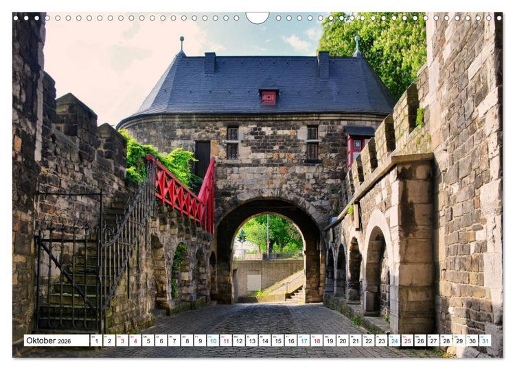 Produktbild: Aachen - Ansichtssache (Wandkalender 2026 DIN A3 quer), CALVENDO Monatskalender