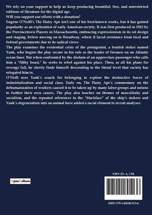 Produktbild: The Hairy Ape
