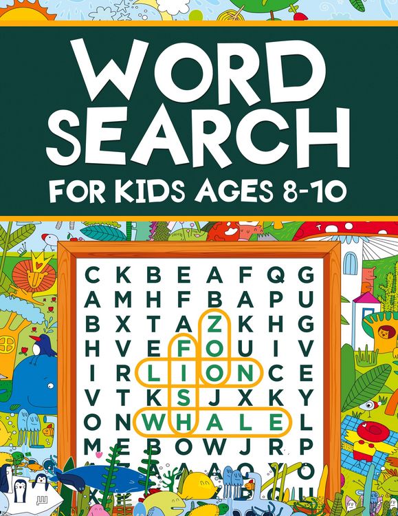 Produktbild: Word Search for Kids Ages 8-10