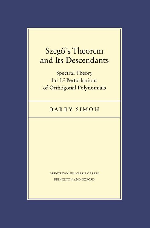 Produktbild: Szegő's Theorem and Its Descendants