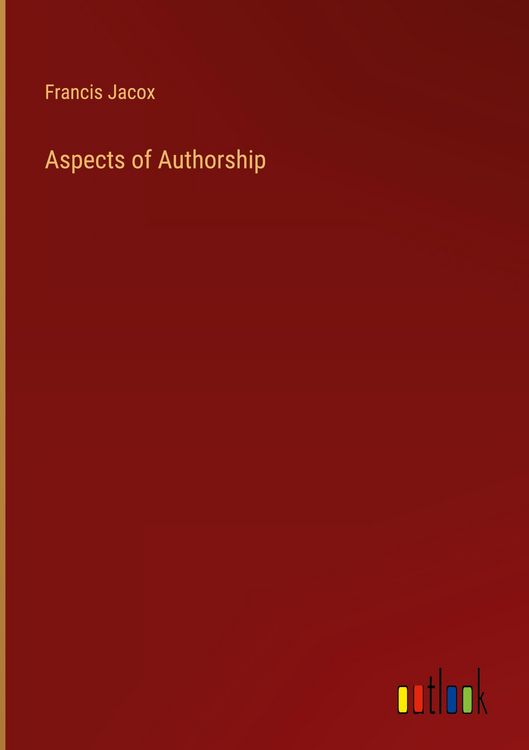 Produktbild: Aspects of Authorship