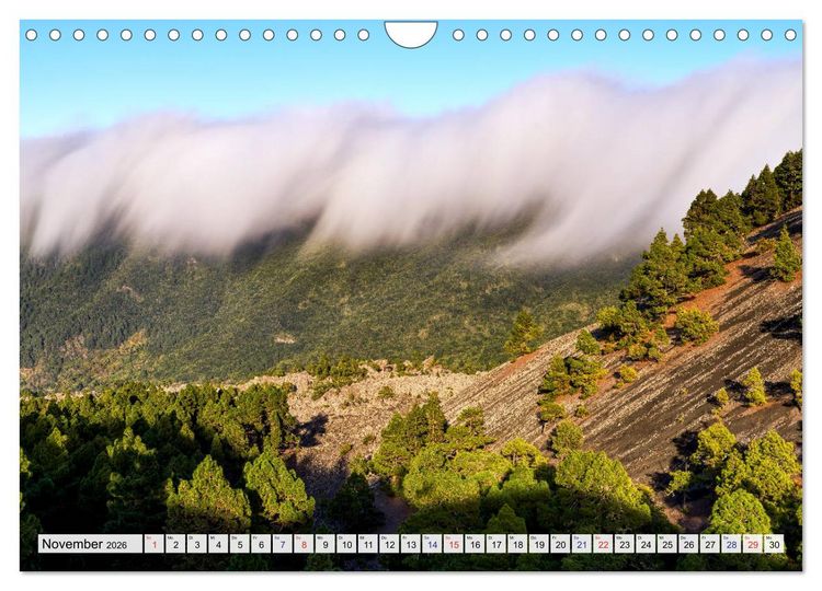 Produktbild: La Palma - La Isla Bonita - Kanarische Inseln (Wandkalender 2026 DIN A4 quer), CALVENDO Monatskalender