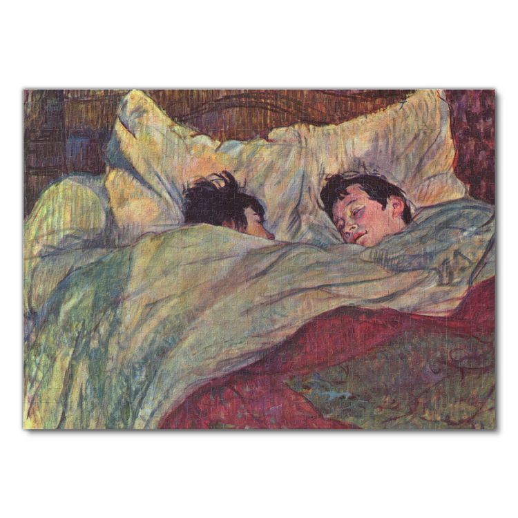 Produktbild: Lais Puzzle Henri de Toulouse-Lautrec - Zwei M&auml;dchen im Bett 1000 Teile