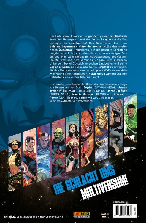 Produktbild: Justice League von Scott Snyder (Deluxe-Edition)
