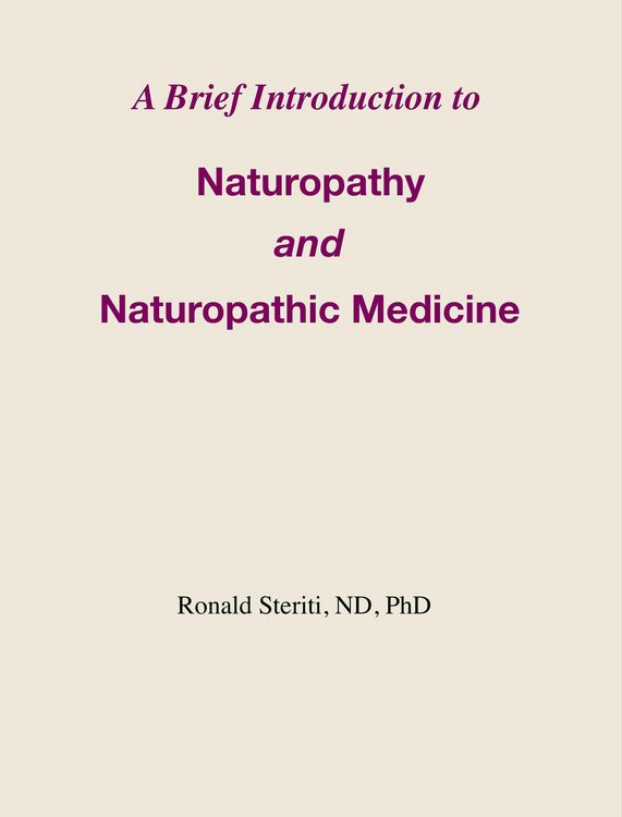 Produktbild: A Brief Introduction to Naturopathy and Naturopathic Medicine
