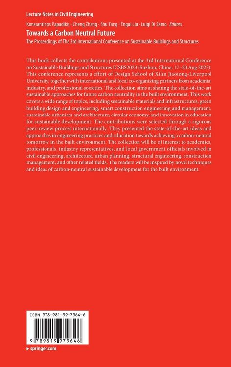 Produktbild: Towards a Carbon Neutral Future