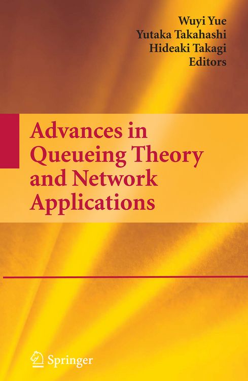 Produktbild: Advances in Queueing Theory and Network Applications
