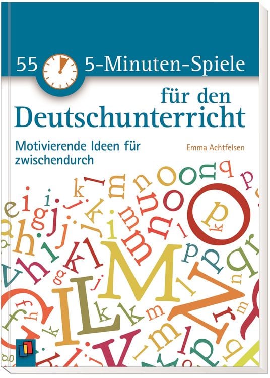 Produktbild: 55 5-Minuten-Spiele f&uuml;r den Deutschunterricht