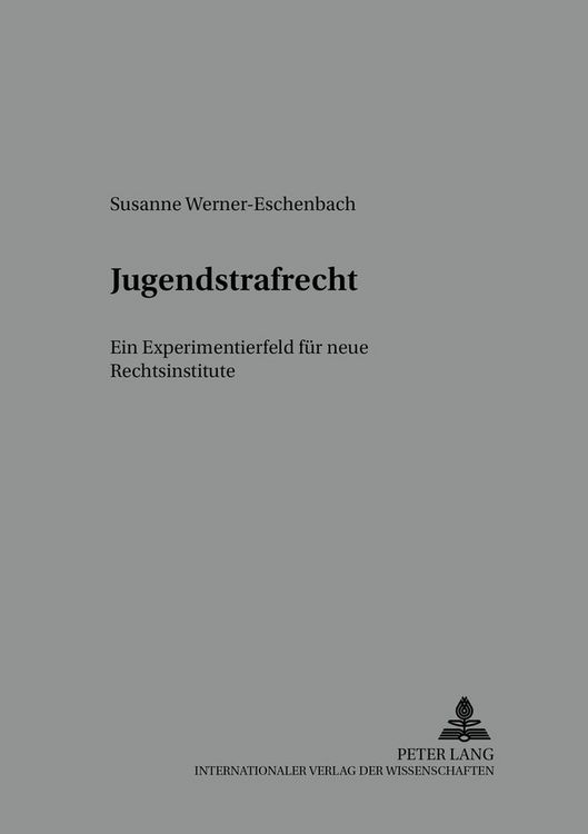 Produktbild: Jugendstrafrecht