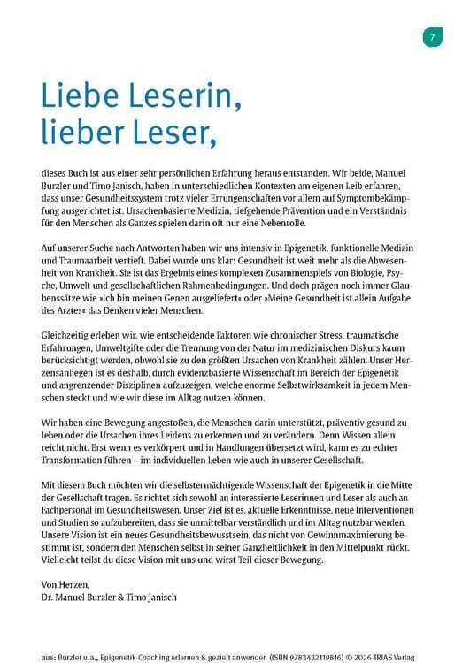 Produktbild: Epigenetik-Coaching erlernen & gezielt anwenden
