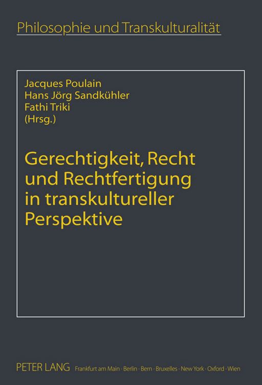 Produktbild: Gerechtigkeit, Recht und Rechtfertigung in transkultureller Perspektive