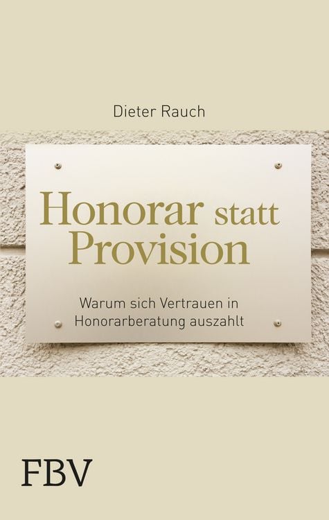 Produktbild: Honorar statt Provision