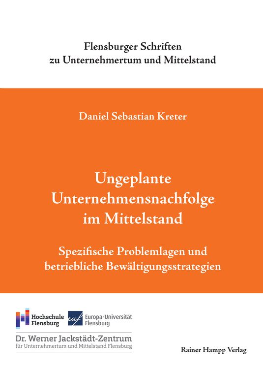Produktbild: Ungeplante Unternehmensnachfolge im Mittelstand