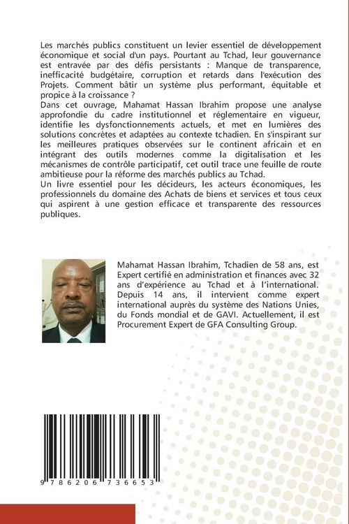 Produktbild: Vers une meilleure gouvernance des march&eacute;s publics au Tchad